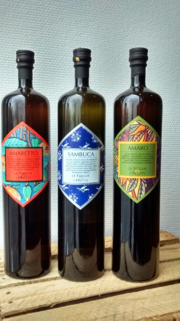 Amaretto, Sambuca en Amaro.